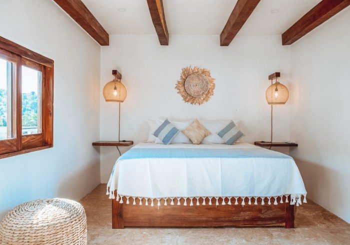 Handwoven Comfort, Serene Design